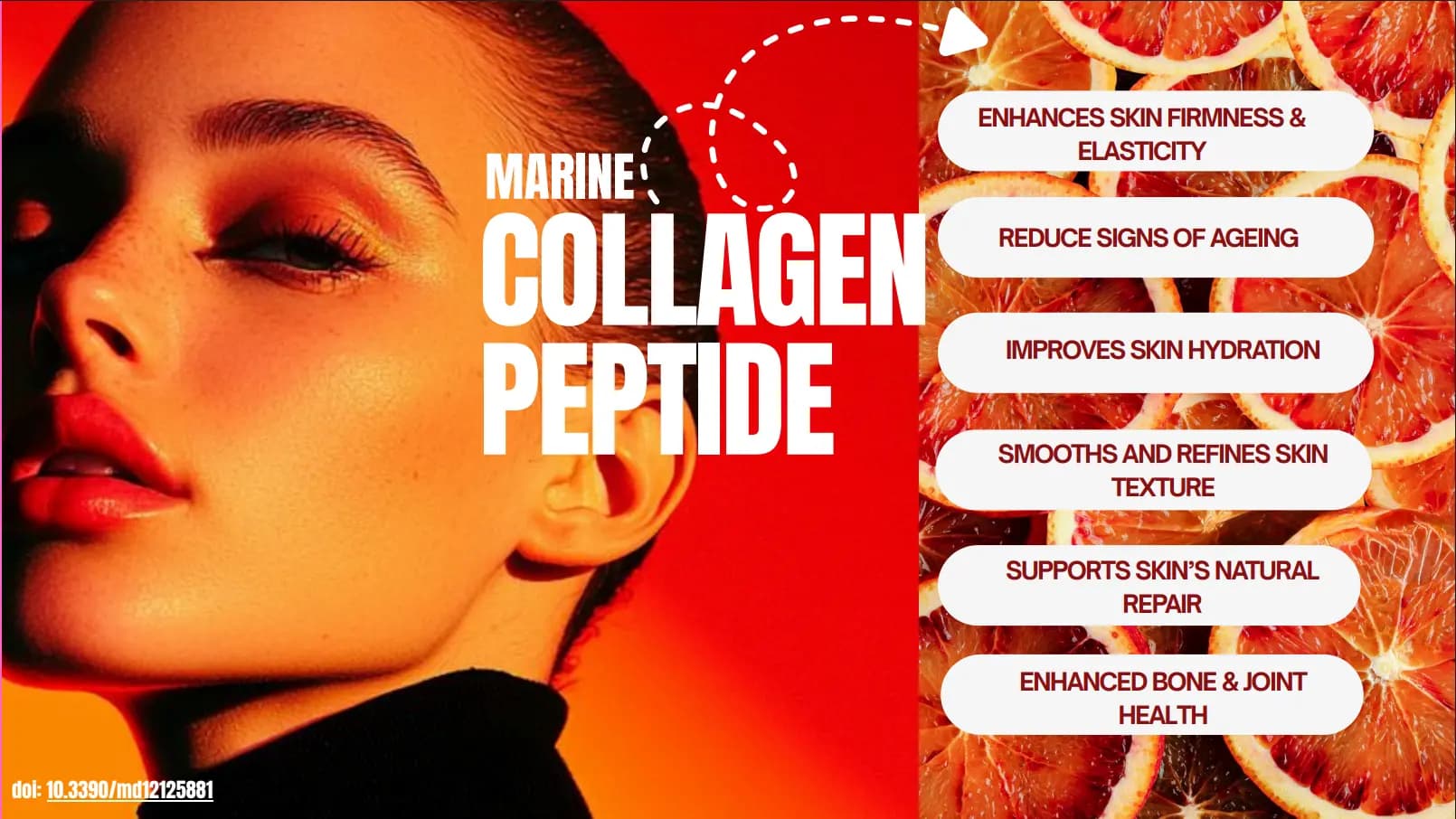 Marine collagen and ingredient narrative