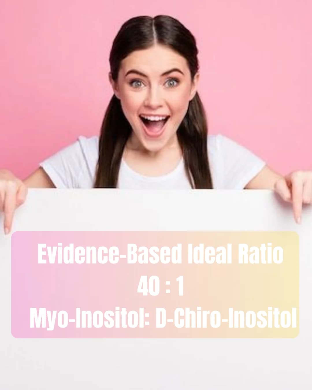 Evidence-Based Ideal Ratio 40:1 Myo-Inositol: D-Chiro-Inositol